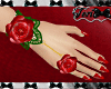 Red Roses Hand Jewelry