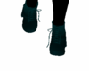 booties teal drk