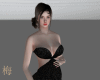 梅 prego black gown