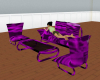 [NC6] Pruple black couch