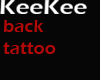 [AM] Keekee back tattoo