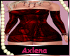 AXL Deep Red Mini Dress