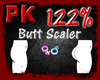 Butt Scaler 122% M/F