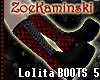 First Lolita Red Boots 5