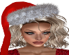 Christmas Hat-Red/Silver
