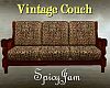 Vintg Country Couch Leop