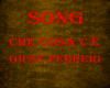 Song-Che cosa c'è Giusy