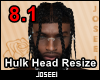 Hulk Head Resize 8.1