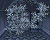 T- Climbing Flowers blue