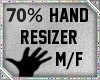 Unisex Hand Scaler 70 %