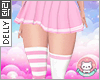 d.Skirt + Socks Pink