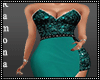 Rina Teal Gown