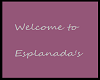 Esplanada's Sign