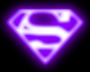 Superman Rave Neon Sign