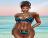 LLT Teal Tiger Bikini