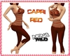 [NW] Capri Outfit Red