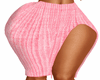 Knit Skirt Pink Xxl
