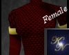Red Chainmail Bodysuit
