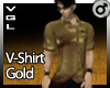 VGL V-Shirt Gold