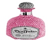 Pink gold bottle