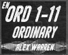 Alex W - Ordinary +dance