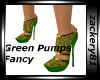 Green Fancy Pumps