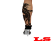 tattoo pantera (f) perna