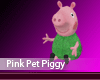Pink Pet Piggy - Green
