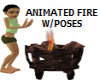 ANIMATED FIRE W/Poses