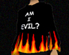 Am I Evil Flame Hoody