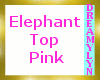 !D Elephant Top Pink