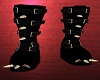Black Gold Spike boots