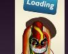 Mr Hot Dog Halloween Costume Funny Evil Horror FOOD Loading Sign