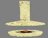 ^OS^ Round ctr fireplace