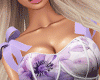 Spring Bows Purple Dress