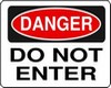 Danger do not Enter