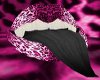 Pink Vamp Leopard Lips