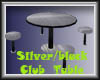 Silver/BLK Club Table