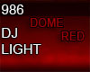 DJ LIGHT 986 RED DOME