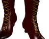[L] D Red Boots