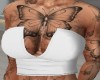 Butterfly White Top