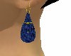 sapphire kiss earrings
