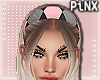 Argyle Headband Pink