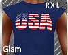 G USA TShirt Shorts RXL