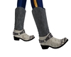Grey Stud Boots