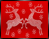 W- Reindeer Holiday Top