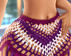 Purple Crochet Skirt RLL