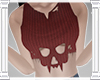 PM// Red Skull Top