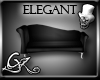 {Gz}Elegant black chaise