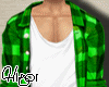 Hig | Plaid Shirt Green